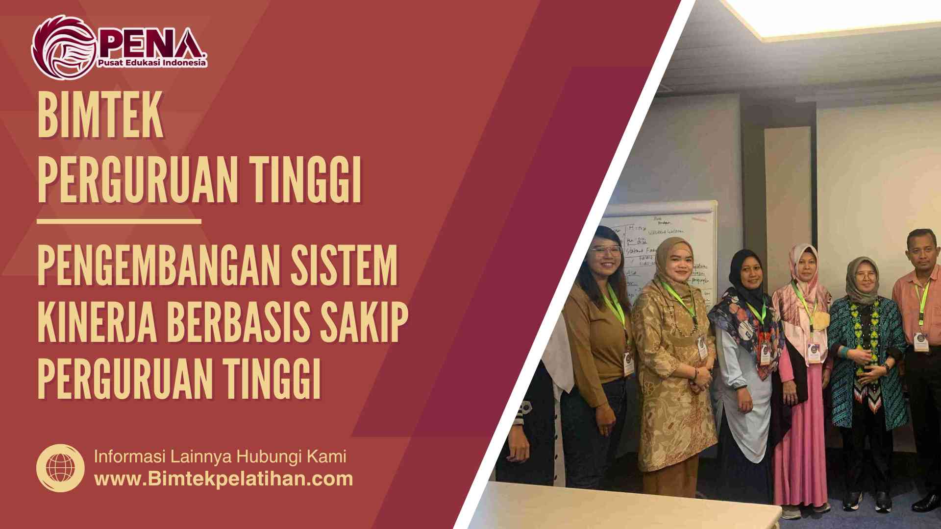 Bimtek Pelatihan Pengembangan Sistem Kinerja Berbasis SAKIP Perguruan Tinggi