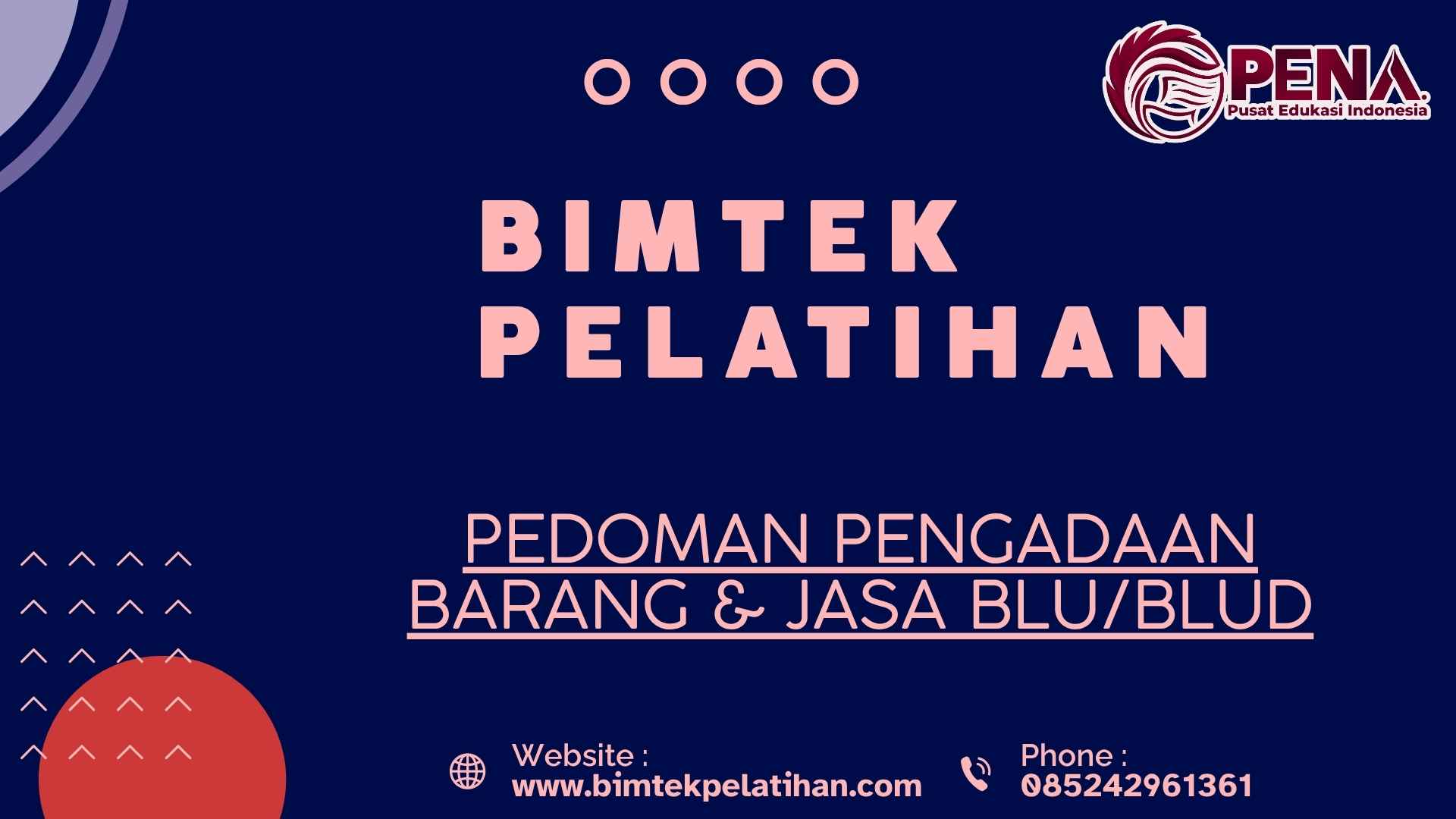 Bimtek Pelatihan Pedoman Pengadaan Barang & Jasa BLU/BLUD 2026 Terbaru