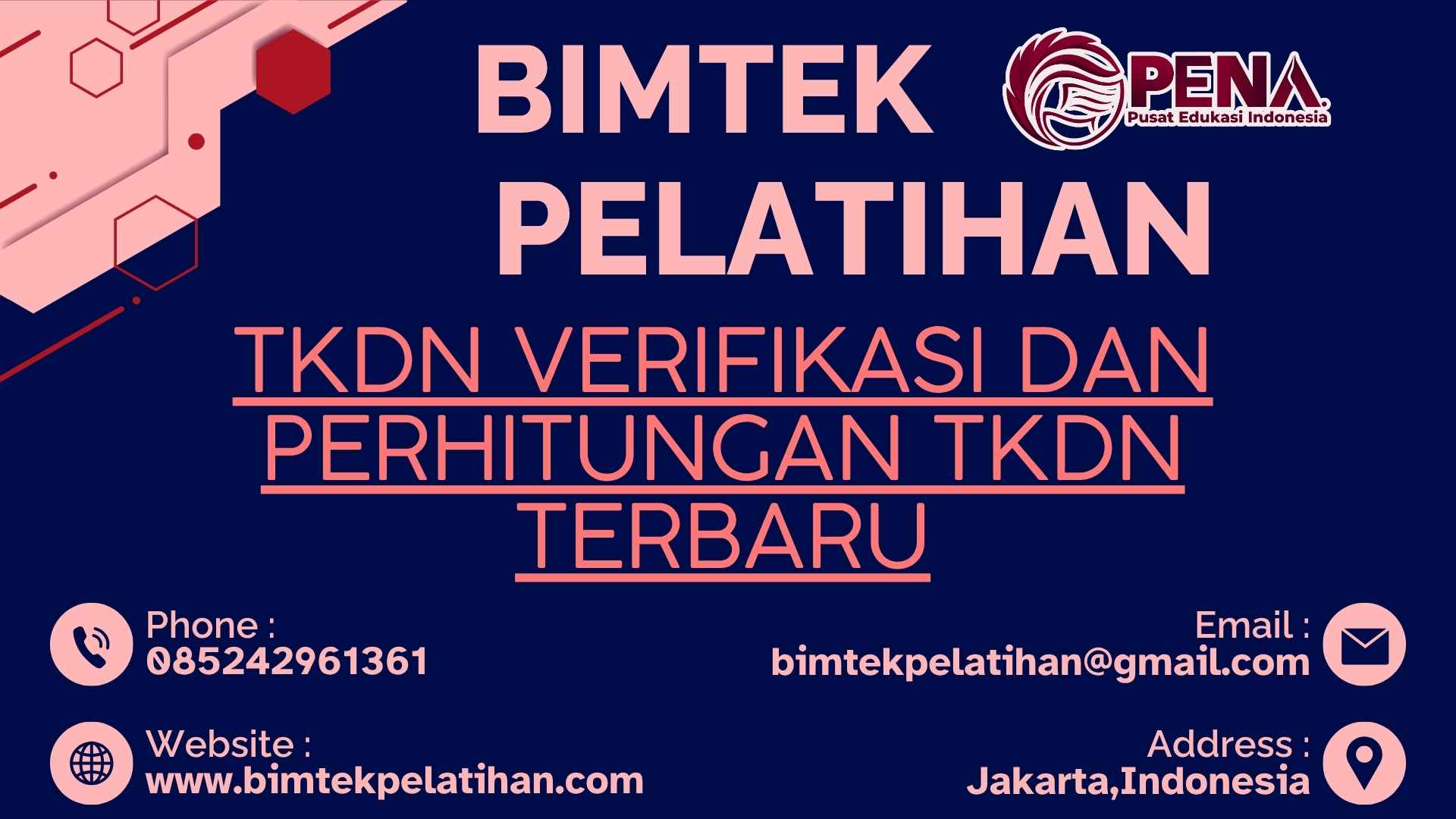 Bimtek Pelatihan TKDN – Verifikasi dan Perhitungan TKDN Terbaru 2026