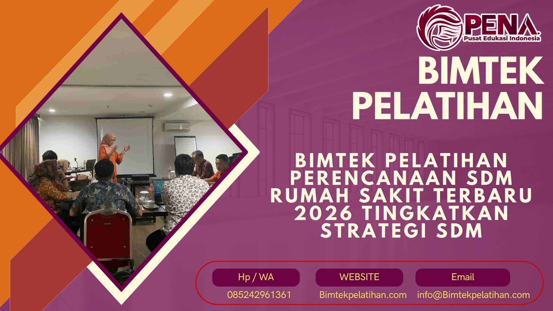 Bimtek Pelatihan Perencanaan SDM Rumah Sakit