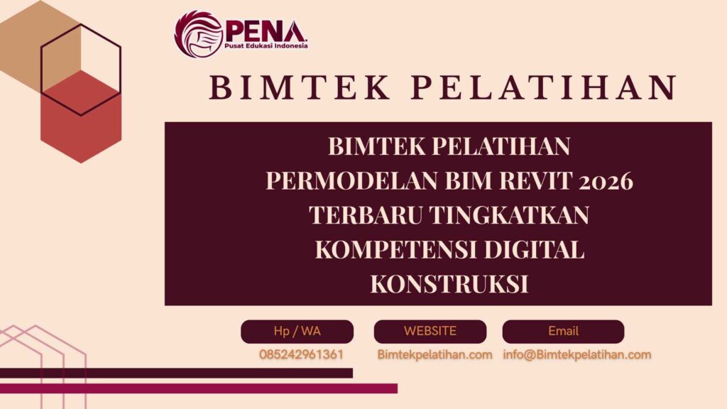 Bimtek Pelatihan Permodelan BIM Revit