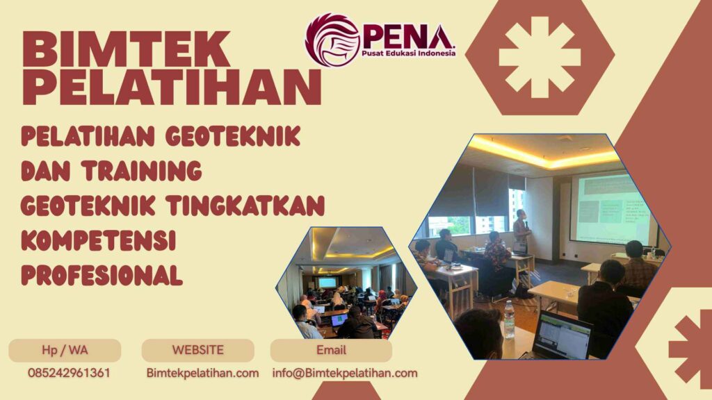Bimtek Pelatihan Geoteknik dan Training Geoteknik