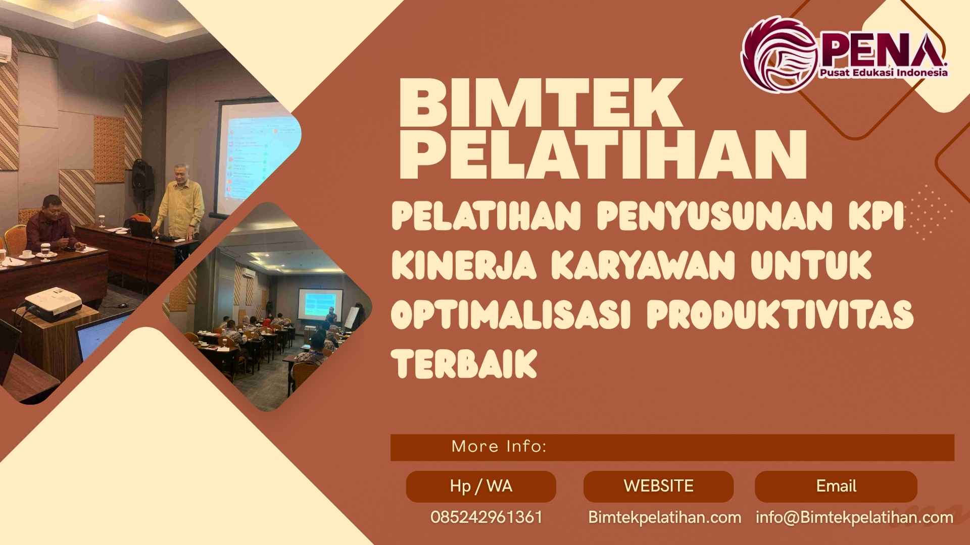 Bimtek Pelatihan Penyusunan KPI Kinerja Karyawan