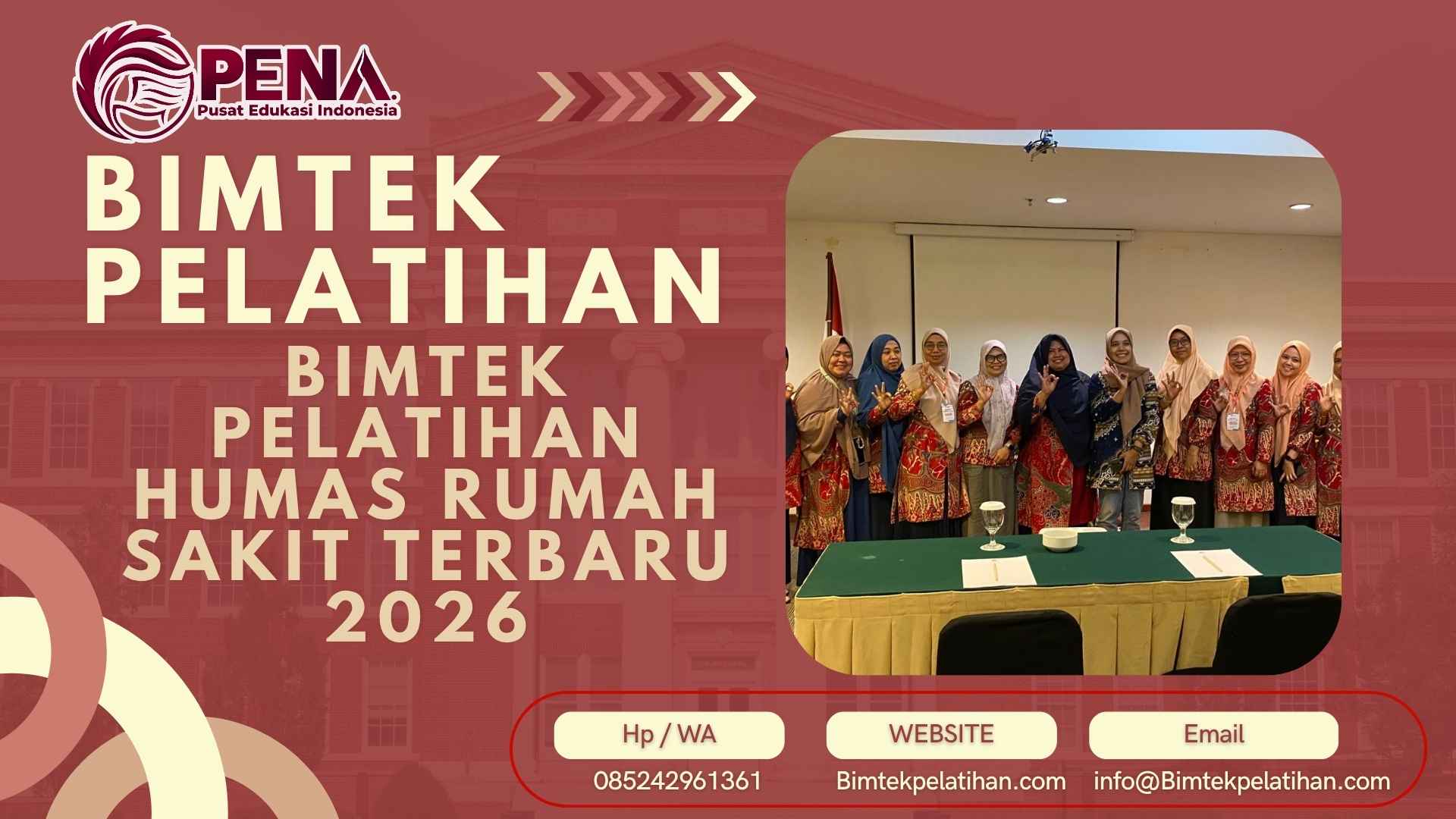 Bimtek Pelatihan Humas Rumah Sakit Terbaru