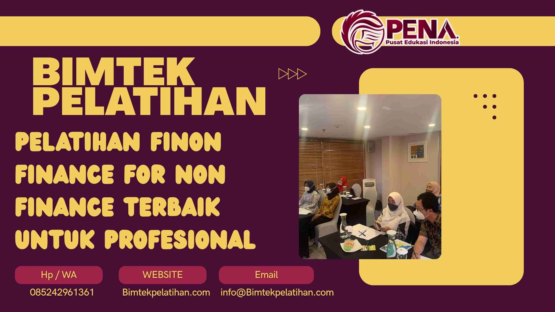 Bimtek Pelatihan FINON – Finance For Non Finance