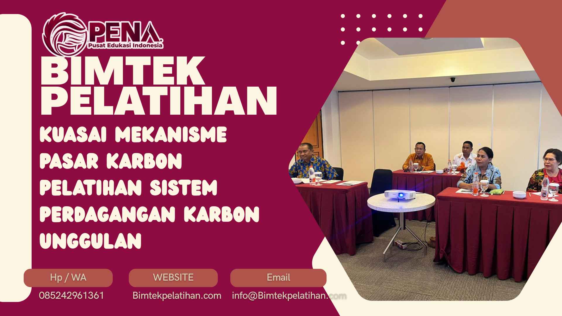 Bimtek Pelatihan Kuasai Mekanisme Pasar Karbon
