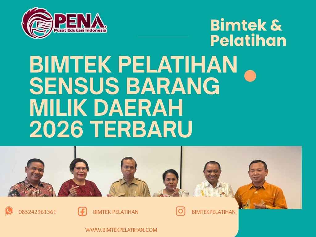 Bimtek Pelatihan Sensus Barang Milik Daerah 2026 Terbaru Terlengkap