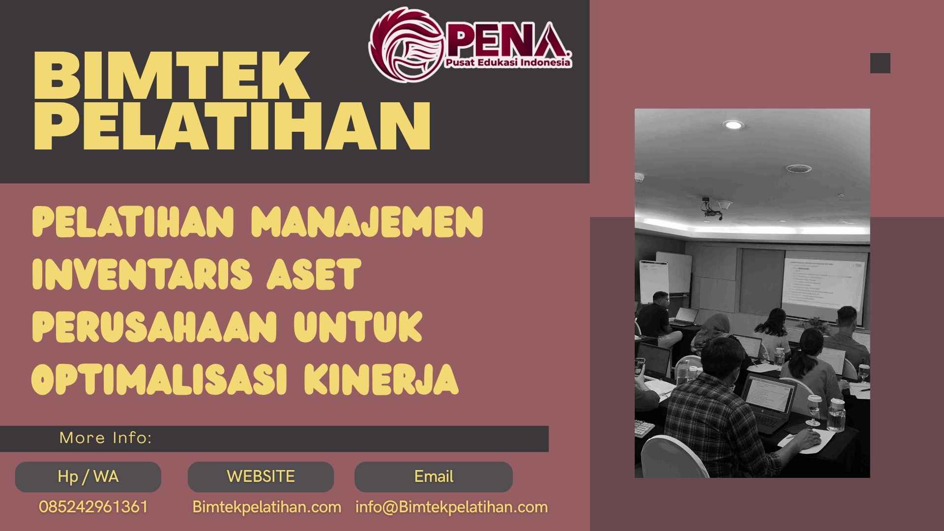 Bimtek Pelatihan Manajemen Inventaris Aset Perusahaan