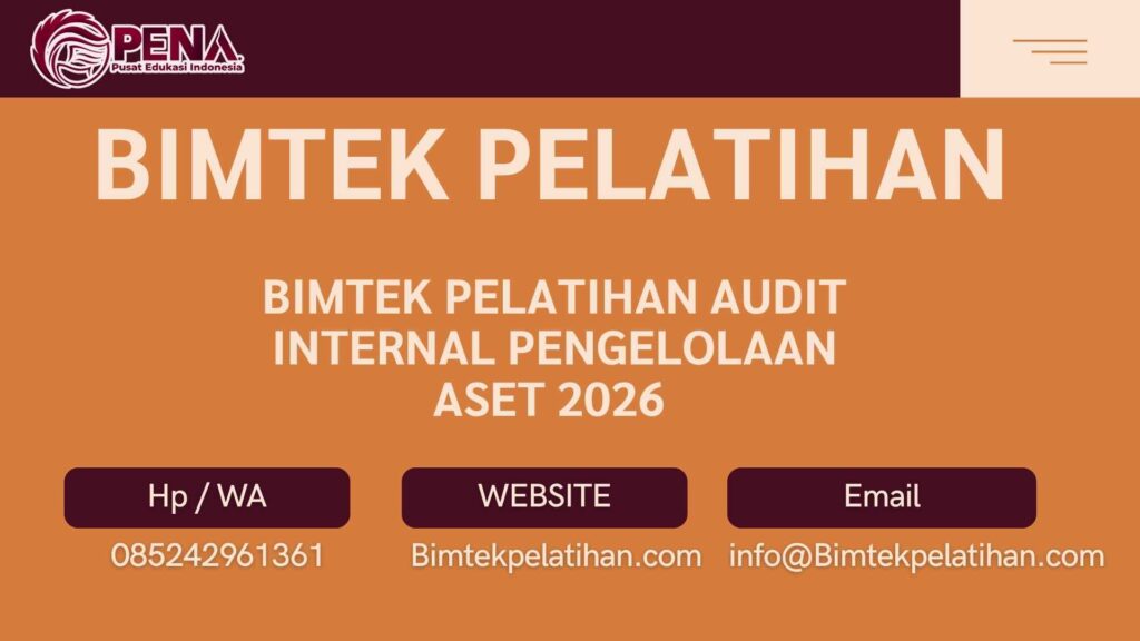 Bimtek Pelatihan Audit Internal Pengelolaan Aset 2026
