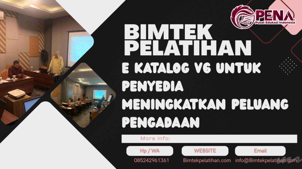 Bimtek Pelatihan E Katalog V6