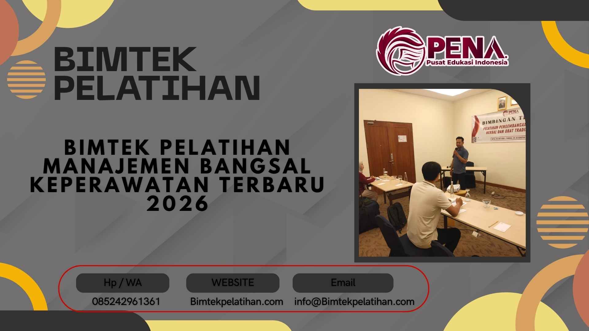 Bimtek Pelatihan Manajemen Bangsal Keperawatan
