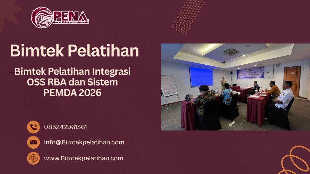 Bimtek Pelatihan Integrasi OSS RBA dan Sistem PEMDA 2026
