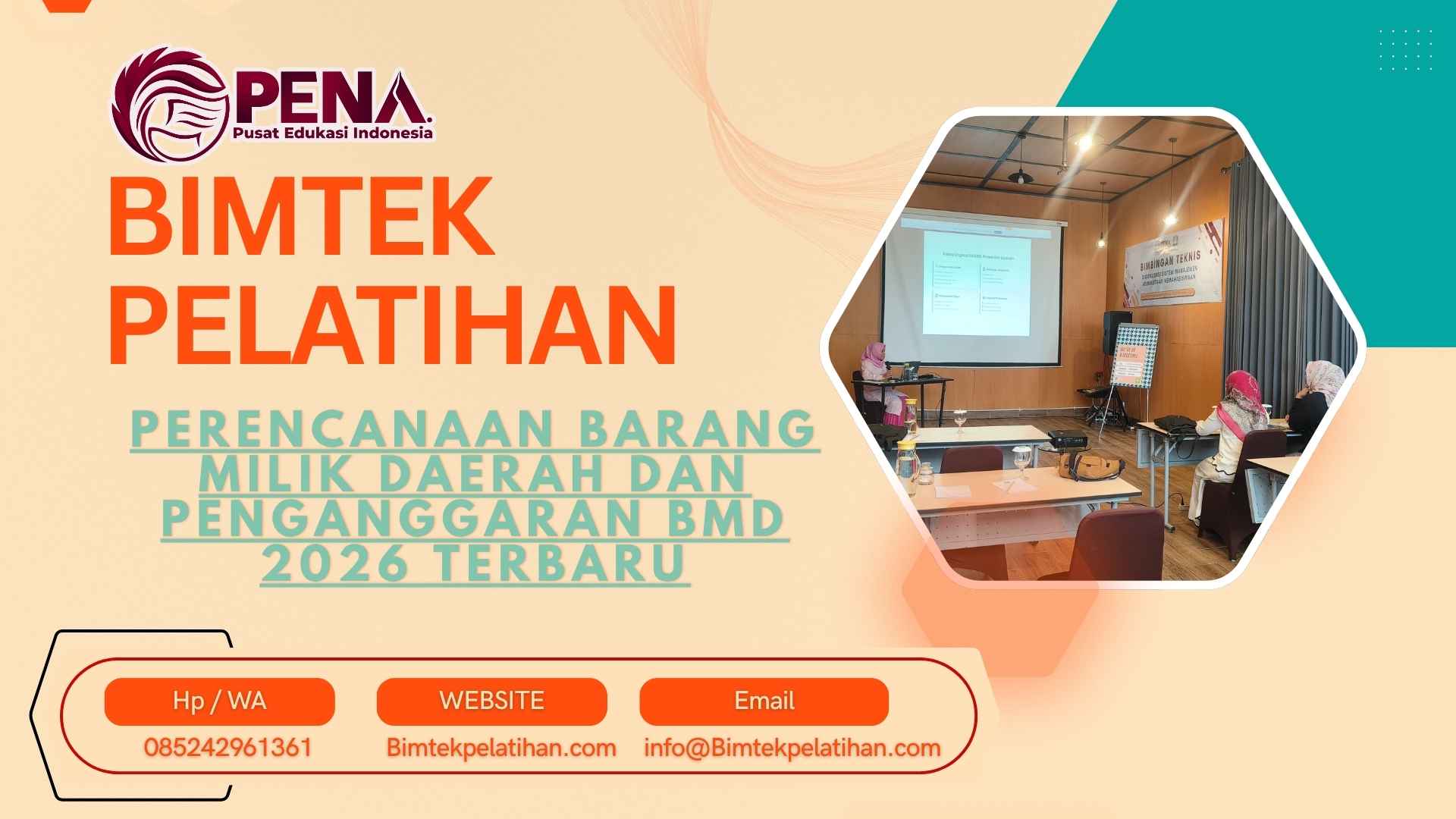 Bimtek Pelatihan Perencanaan Barang Milik Daerah dan Penganggaran BMD 2026 Terbaru
