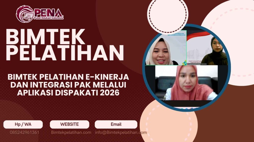 Bimtek Pelatihan E Kinerja dan Integrasi PAK melalui Aplikasi DISPAKATI 2026