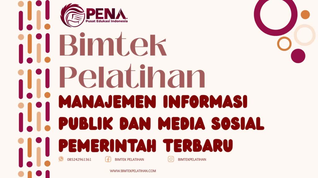 Bimtek Pelatihan Manajemen Informasi Publik dan Media Sosial Pemerintah Terbaru