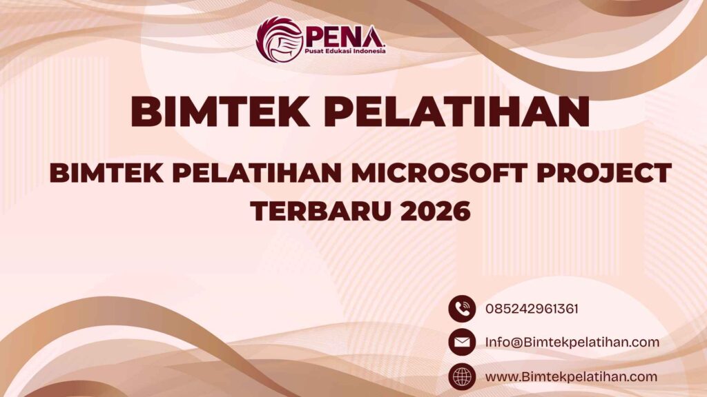 Bimtek Pelatihan Microsoft Project Terbaru 2026
