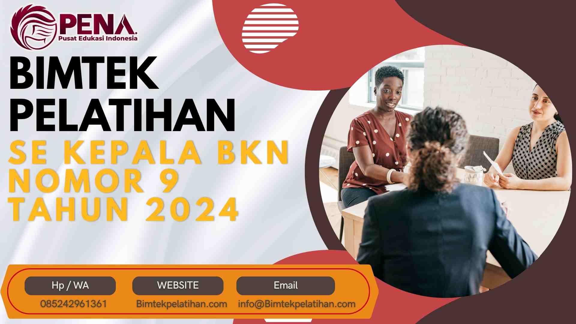 Bimtek Pelatihan SE Kepala BKN Nomor 9 Tahun 2024 Terbaru 2026-2027